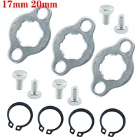 17mm 20mm Front Engine 420# 428# Chain Sprocket Retainer Plate Locker Gasket Screw