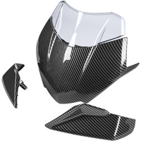 1200RS Windshield Windscreen Visor Wind Screen Deflector for Triumph Speed Triple 1200 RS 2021 2022 2023 2024 Headlight Cover