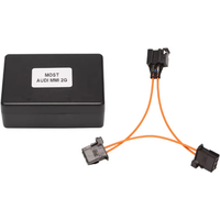 Uckazy für Audi A6 A7 A8 Q7 2005-2009 AUX Auto Optische Faser Neue Decoder Box Verstärker Adapter