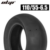 ULIP 110/55-6.5 Semi-Hot Melt Tubeless Tire 11 Inch Rubber Tyre Track Grip Tires Front Rear Tires Replacements Accessories Parts