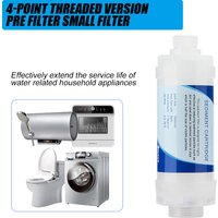 Sediment Water Filter Cartridge Replacement Filtration Osmosis Water System Toilet Seat Washing Machine Water Heater Filter