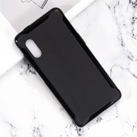 Soft Silicone Black Case For Samsung Galaxy Xcover Pro 6.3"SM-G715FN/DS G715W G715U Phone Back Cover