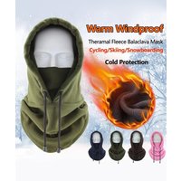 GTUBIKE Warm Winter Cap Windproof Polar Fleece Cycling Balaclava Mask Adjustable Thermal Cold Neck Cover Motocycle Ski Mask