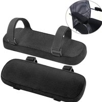 1/2Pcs Memory Foam Armrest Pad Cushion Cover for Home Office Chair Ergonomic Elbow Support Soft Pillow Universal Replacement