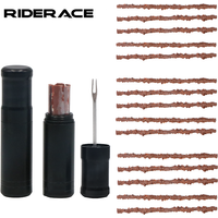 Bike Tubeless Tire Repair Kits With Rubber Strip MTB Road Bicycle Tubeless Tool Urgent Glue Free Repair Rubber Stripes Sets