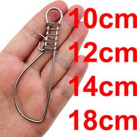 3Pcs Fishing Stringer Fishing Tackle For Accessories High Quality Fishing Lock Buckle Stainless Steel Live Fish Lock Belt Hot