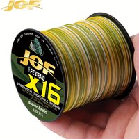 JOF fishing line braided X16 strand 500M fishing accessories PE multifilament carp fishing equipment fishing seawater freshwater