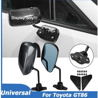 Universal For Toyota GT86 Scion FRS Subaru BRZ Retro Rearview Side Mirror F1 Style Vintage Rear View Mirrors Car Accessories