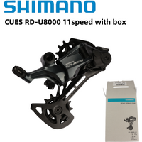 Dérailleur arrière Shimano CUES RD-U8000 GS SHADOW RD+ 11 vitesses pour VTT, pour vélo de loisirs, pièce de vélo