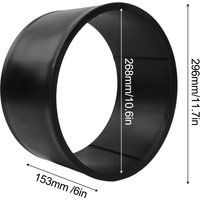 For Go Kart Tire Sleeve PVC 11x7 105 for Drift Trikes with Inner Grip to Secure Fit and Enhanced Drift Performance