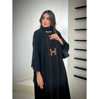 2025 Dubai Muslim Modest Cardigan for Women Eid Saudi Arabia Kimono Abaya Dress Luxury Islam Turkey Holiday Party Jalabiya Gown