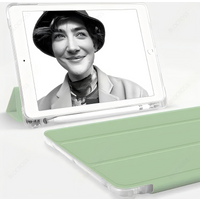 With Pencil Holder Case for iPad A19 12th A16 11th Pro11 M5 M4 Air 11 M3 M2 Air 5 4 10.9 10.2 8 9 10th 5/6th 2017 2018 9.7 10.5