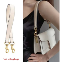 Leather Bag Straps Fit For Coach Tabby Underarm Single Shoulder Bags Replacement Straps DIY Upgrade Parts