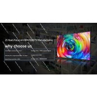 Smart TV 32 43 50 65 Inch, Overseas Version LED TV with Android System, Russian Language Support