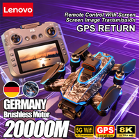 Lenovo D13 GPS Drone 8K Triple-Camera HD Optical Flow Intelligent Obstacle Avoidance Foldable Brushless Motor Quadcopter Drone