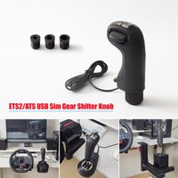 USB High Low Gear Shifter Knob For American/Euro Truck Simulator 2ATS ETS2 Scania PC Games for Logitech G923 G29 G27 G25 TH8A 8s