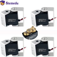 RDS3115MG 17KG Dual Shaft Servo Large Torque 180/270 Degree Gimbal Digital Servo for Arduino RC Car Boat Airplane Robot Arm Toys