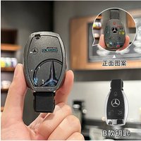 New Sport Style Car Key Case Cover For Mercedes Benz A B C S Class AMG GLA CLA GLC W176 W221 W204 W205 Auto Styling Accessories