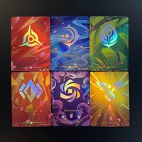Riftbound League Of Legends English RUNE card set SFD R Series Fury Mind Calm Body Order Chaos Textured Foil Card