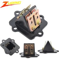 Motorcycle Reed Valve For Yamaha Jog50 Jog90 3KJ Moped Scooter Reed Valve Two Stroke Engine Fuel Intake Control Accessories