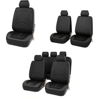 Four Seasons PU Leather Car Seat Convenient Practical User-friendly Design Covers Set Automobile Seat Protector Universal