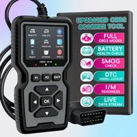2025 V519 Professional Obd2 Scanner - Usb-Powered Automotive Diagnostic Tool with Real-Time Data Stream, Full-Featured Obd Ii Testing (I/M Ready, Bod2/Eobd), Clears Engine Fault Lights, Reads/Erases