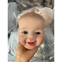 Realistic 19inch Reborn Doll Kit Emmy - Soft Vinyl Painted Unfinished DIY Baby Doll Accessories Toy