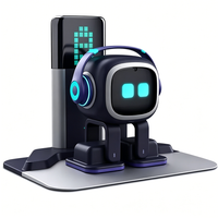 Emo-Roboter mit Spracherkennung, KI-Kommunikation, Intelligenter Roboter, Elektronisches Spielzeug, Desktop-Begleiter-Roboter als Geschenk für Kinder