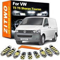 Canbus Car LED Interior Dome Map Reading Light Bulb Kit For VW Volkswagen Transporter Multivan Caravelle T5 T6 Sharan Touran