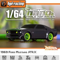 HPI 160980 NANO-TTR 1/64 MINI RC Remote Control On-road Car Desktop Adult Children's Toys