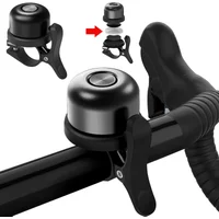 AliExpress NONE Bicycle Bell With AirTag Case Waterproof GPS Tracker Mount For Bike Classic Ring Tone Anti Theft Cycling Accessory