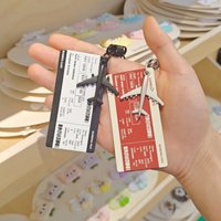 Airplane Keychains, Earth Journey Aircraft Keyrings Alloy Adventure Travel Gifts for Traveler Adults & Aviation Lovers