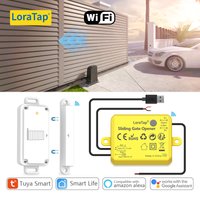 LoraTap Sliding Garage Door Opener Switch WiFi Motor Smart Life Google Home Electric Tuya Automation Slide Lock Controller