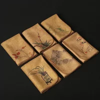 Painted Tea Towel Absorbent Rag Thickened Table Cleaning Tea Cloth Cotton Household Kitchen Cleaning Cloth Dish Cleaning Towels