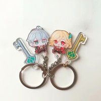 yuanshen Keychain Bag Pendnat Accesorios Kaveh Alhaitham Character Peripherals Exquisite Cos Gifts Animation Derivatives