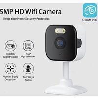 5MP HD Wifi Camera Indoor Mini Home Surveillance Camera Night Vision Two Ways Audio Human Detection O-KAM APP 2MP Security CAM