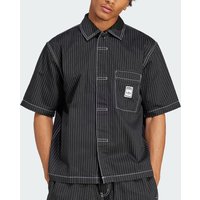 Adidas Official Genuine Men's Casual Loose Collar Short Sleeve JP4481