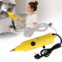 1800W Handheld High Temperature Steam Cleaner Portable Steam Cleaning Machine for Kitchen Floor Tile Marble Window Deep Cleaning