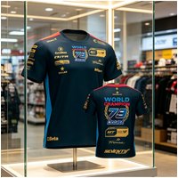 AliExpress NONE 2026 New MotoGP Championship Fan T-shirt, Casual and Comfortable Quick Drying Cycling Set, Men's Parent Child Family Matching