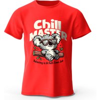 Whimsical Hand-painted Animal T-shirt 100% Cotton - Cute Cartoon Style Comfortable Wear for Kids & Adults