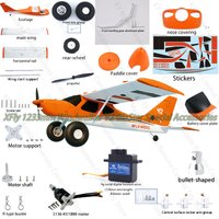 XFly 1233mm Windwalker V2 GlaStar Special Accessories tire propeller nose covering steering engine fuselage main wing Stickers