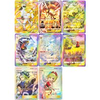 Self Made Pokemon TCG Pocket English Triumphant Light A2a Arceus Leafeon Glaceon Probopass Garchomp Irida Adaman Game Card Toy