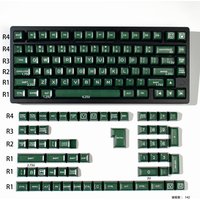 SA keycaps 142 keys keycaps Semi-transparent ABS Double Shot Keycap For Cherry MX switch Mechanical Gaming keyboard 84/96/104