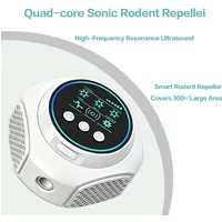 Ultrasonic Mouse Repeller for Home Intelligent Plug-and-Play Rat Deterrent Efficient Rodent Control Device