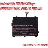 15.2V 62Wh P950BAT-4 Laptop Battery For Clevo P955EP6 P950KP6 P957HR Sager NP8953 NP8955 NP8952 NP8950 6-87-P950S-52B01