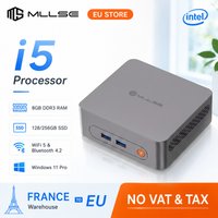 Mini PC MLLSE M3 Pro, processeur Intel Core I5-4310U, 8 Go de RAM DDR3, 128 Go de SSD M.2, Wi-Fi 5, BT 4.2, Windows 11 Pro, mini ordinateur de bureau