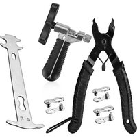 AliExpress NONE Bike Chain Tool Set, 6 Pairs Bike Missing Link/ Bicycle Chain Breaker/ Chain Wear Gauge,Bicycle Cycling Maintenance Chain Tools