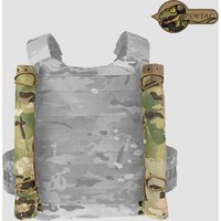 PEW TACTICAL 1 Pair Ferro Style C4 Pouch Backpack Back Panel Breach Quiver Long Strip Tool Kit