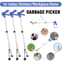 1-3PCS Waste Leaves Pick Folding Trash Pickup Tool Strong Rubber Suction Cups Reacher Grabber Tool for Indoor/Outdoor/Home