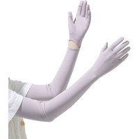 AliExpress NONE Sunscreen gloves, women's UV resistant ice sleeves, ice silk gloves, cycling thin, outdoor driving with touch screen